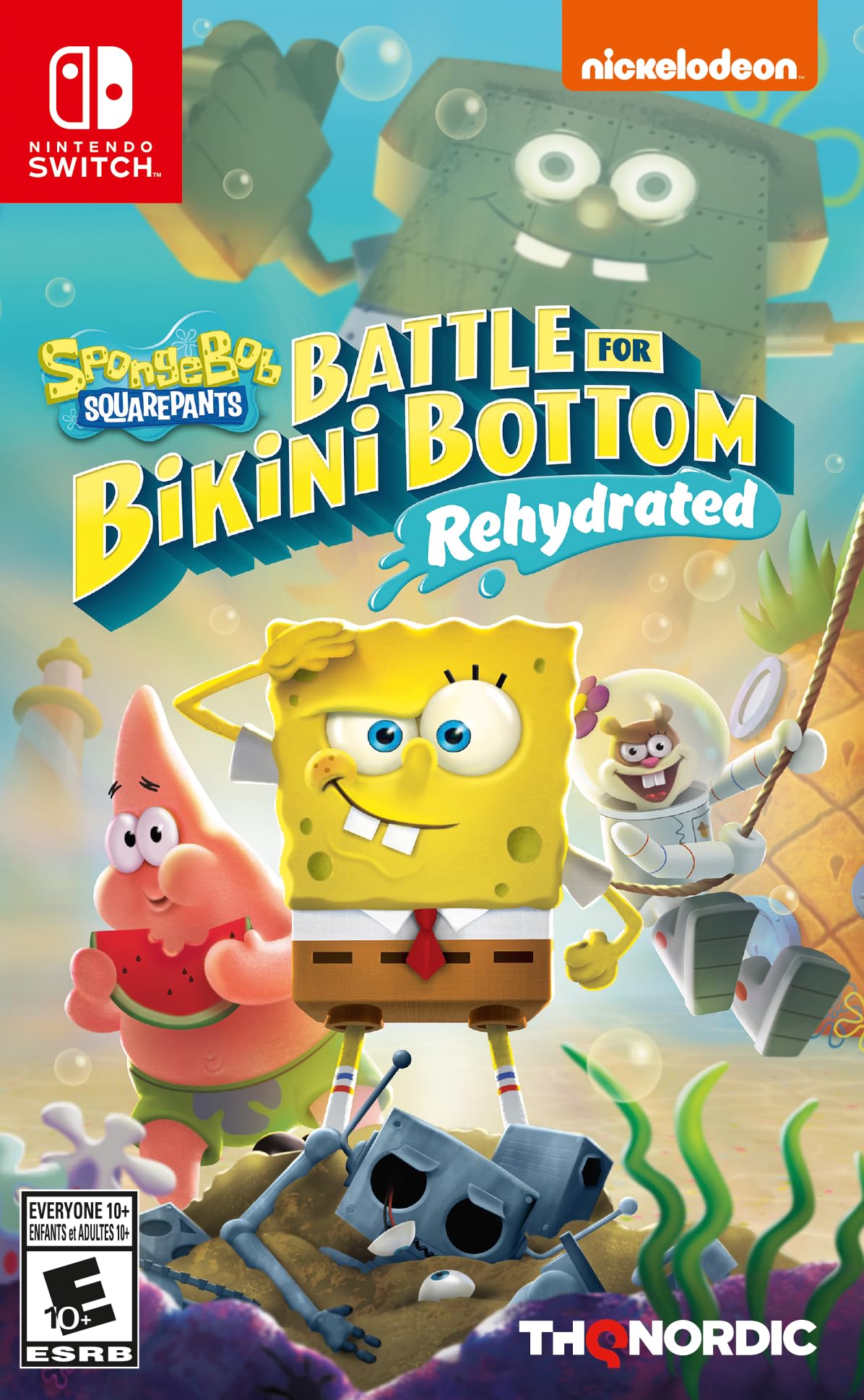 Spongebob Squarepants: Battle for Bikini Bottom - Rehydrated - Nintendo Switch