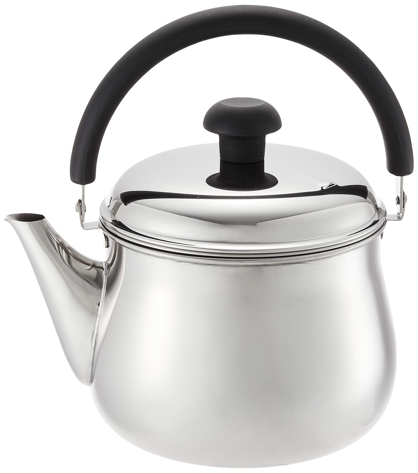 Miyazaki Seisakusho SP-50 Oolong Herb Kettle, 0.7 gal (2.5 L), Stainless Steel, Wide Mouth, Made in Japan