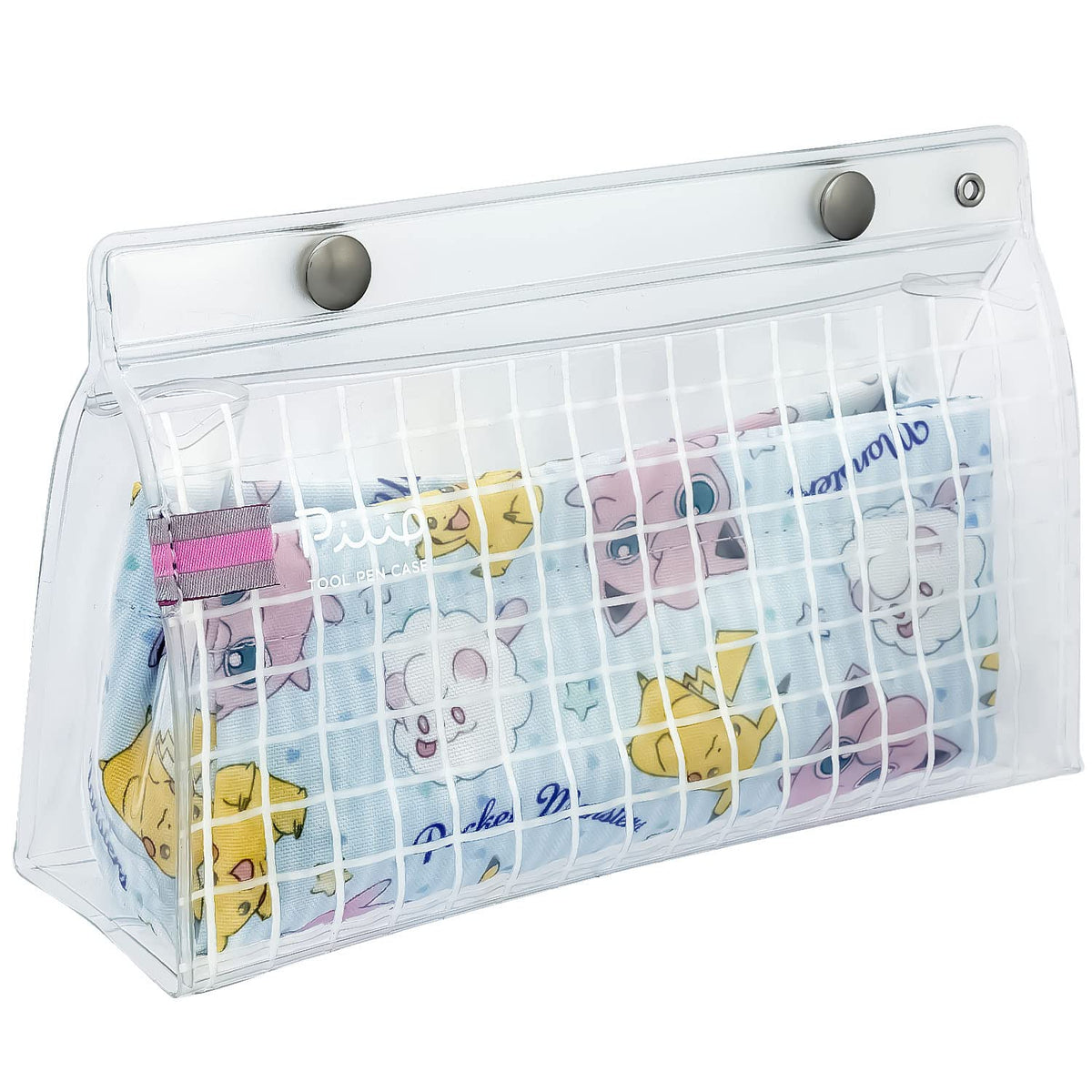 Showa Note 174729001 Pen Case, Peep, Pokémon A Pattern