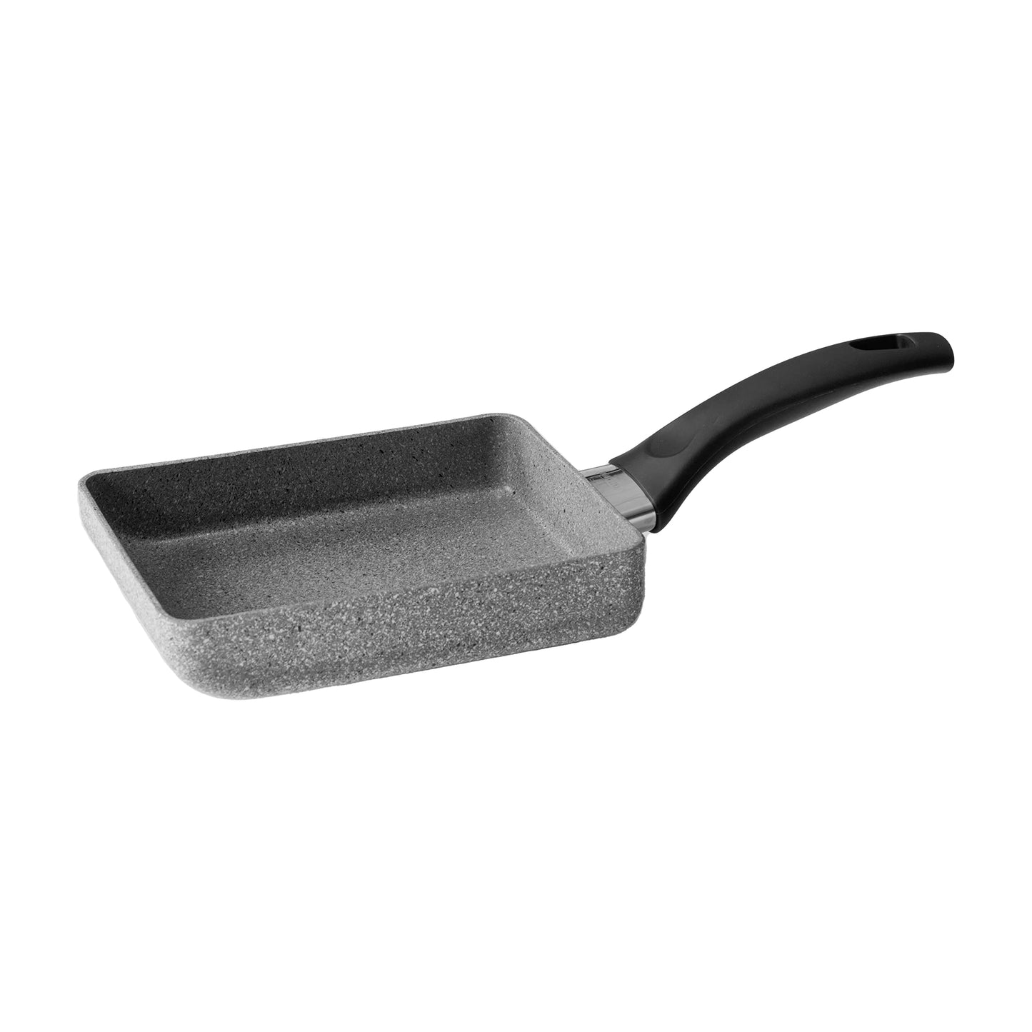 Ballarini Z1023-204 Egg Pan, Made in Italy, Aluminum, Induction and Gas Stoves, Granitium