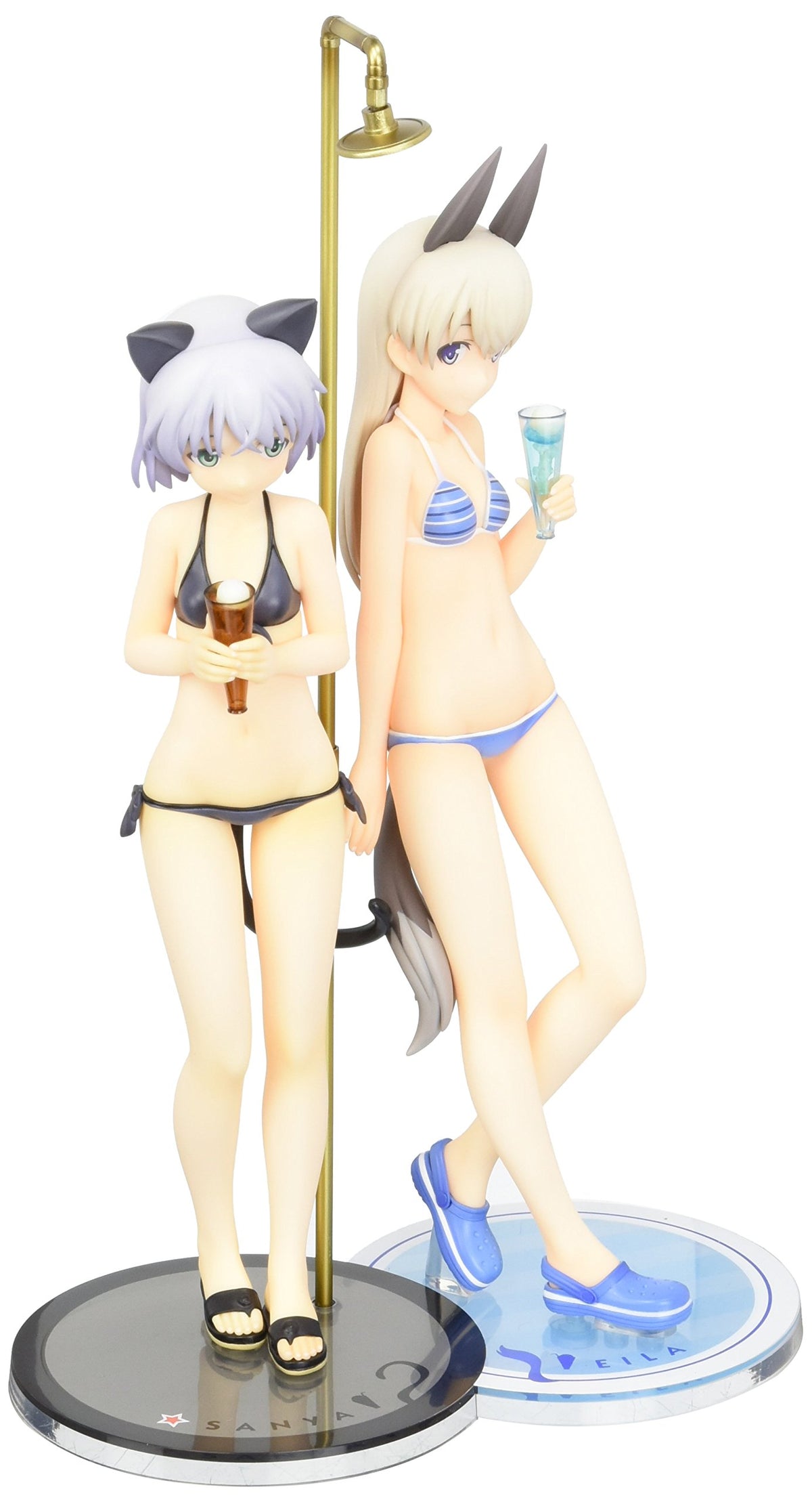 Alter Strike Witches 2: Sanya & Eila Swimsuit Version PVC Figure (1:8 Scale)