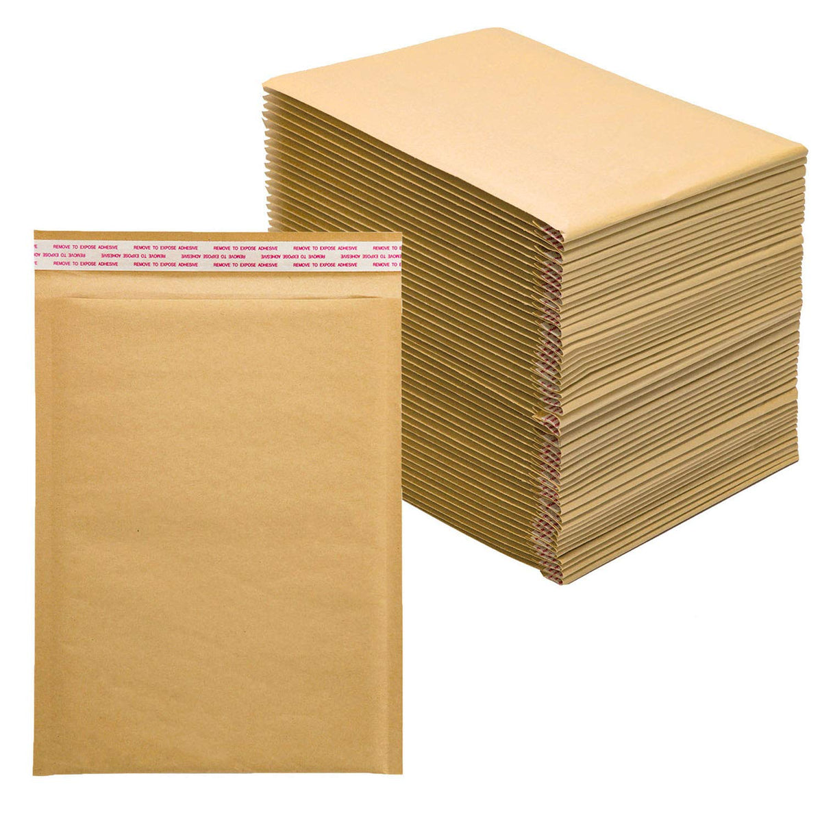 I S CEN-B5C-50 Padded Envelopes, B5 Size, Craft, 50 Sheets