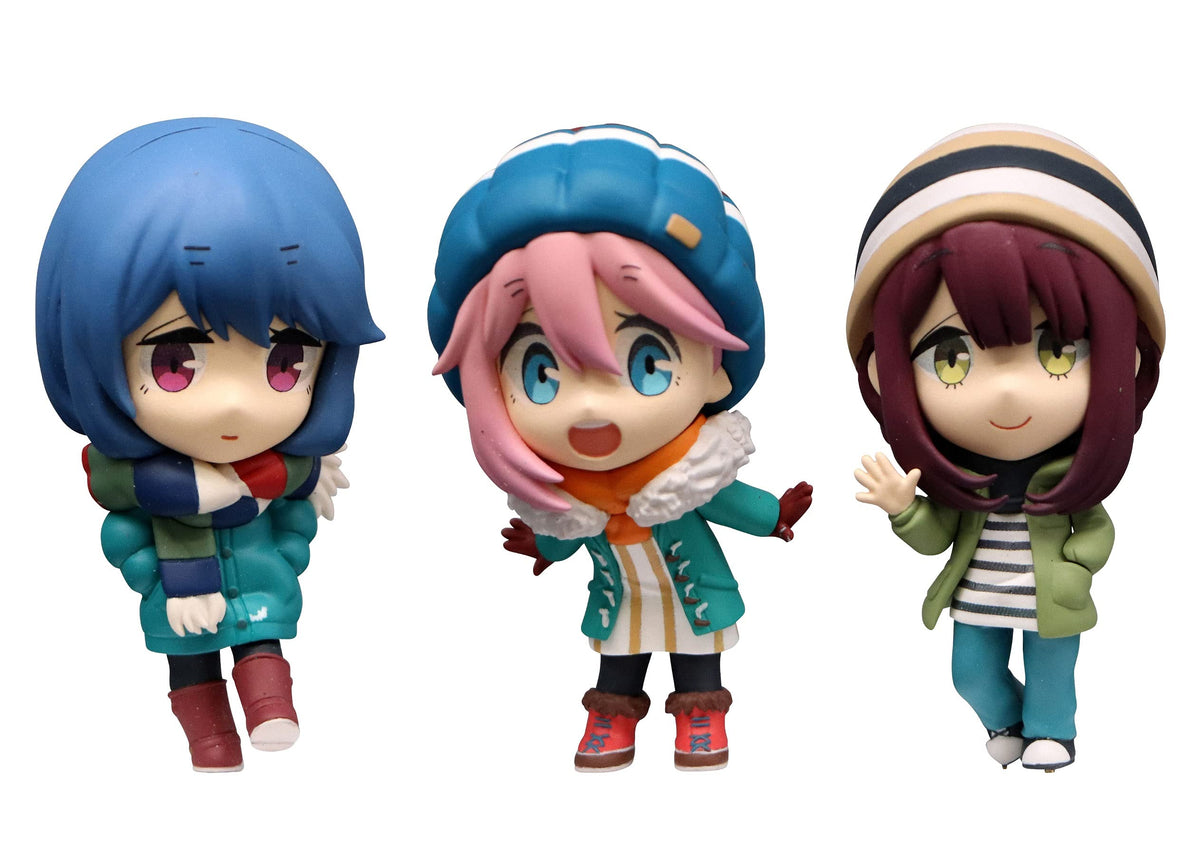 Furyu Laid-Back Camp: Season 2 Chobirume 3-Piece PVC Figure Set