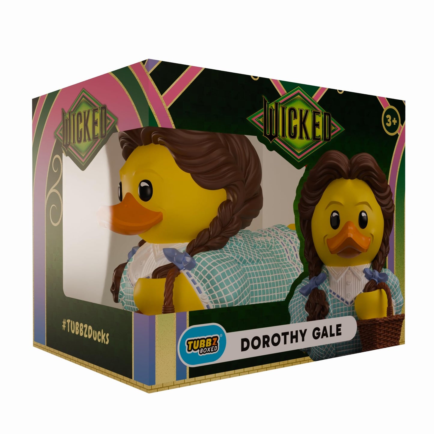 TUBBZ: Wicked for Good - Dorothy Gale Rubber Duck Collectible Toy 3.5"