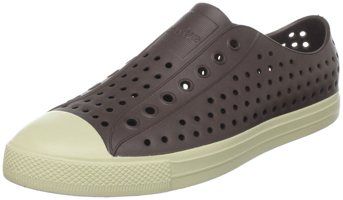 Native Shoes Unisex Jefferson Slip-on Sneakers Beaver Brown Men's 6, Women's 8 Medium