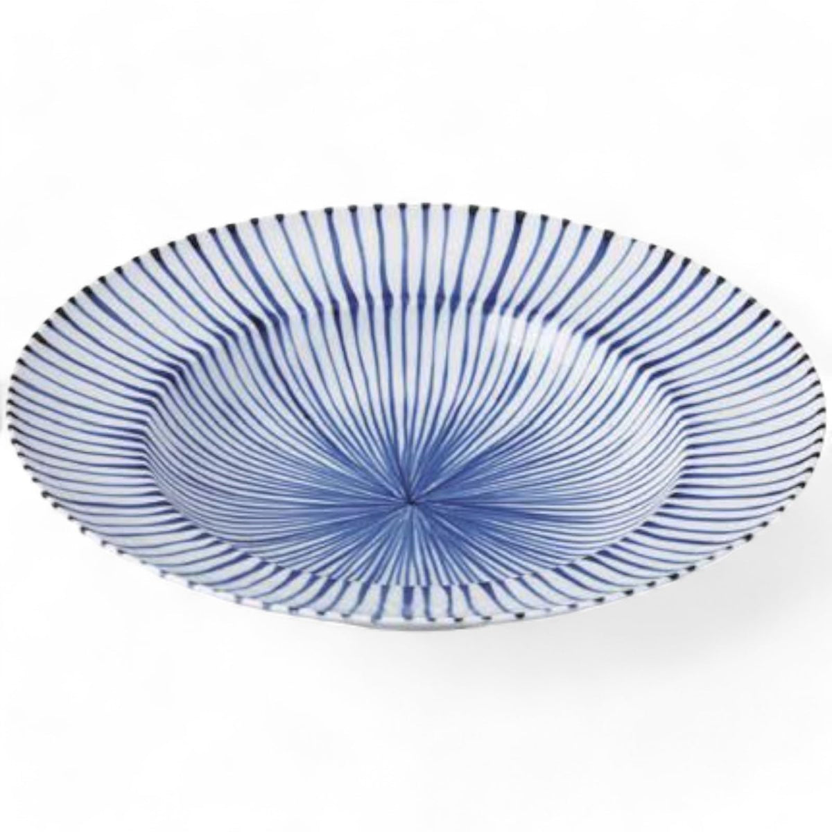 匠美風(Sho Bifu) Takumikaze Arita Ware 10.2 inches (26 cm) Plate, Sometsuke Kuresukusa Curry Plate, Made in Japan