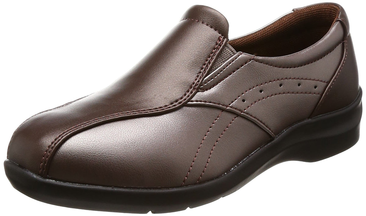 Eve 196 Women's Comfort Shoes, Lightweight, Wide Slip-on, Non-Slip Sole - grey -