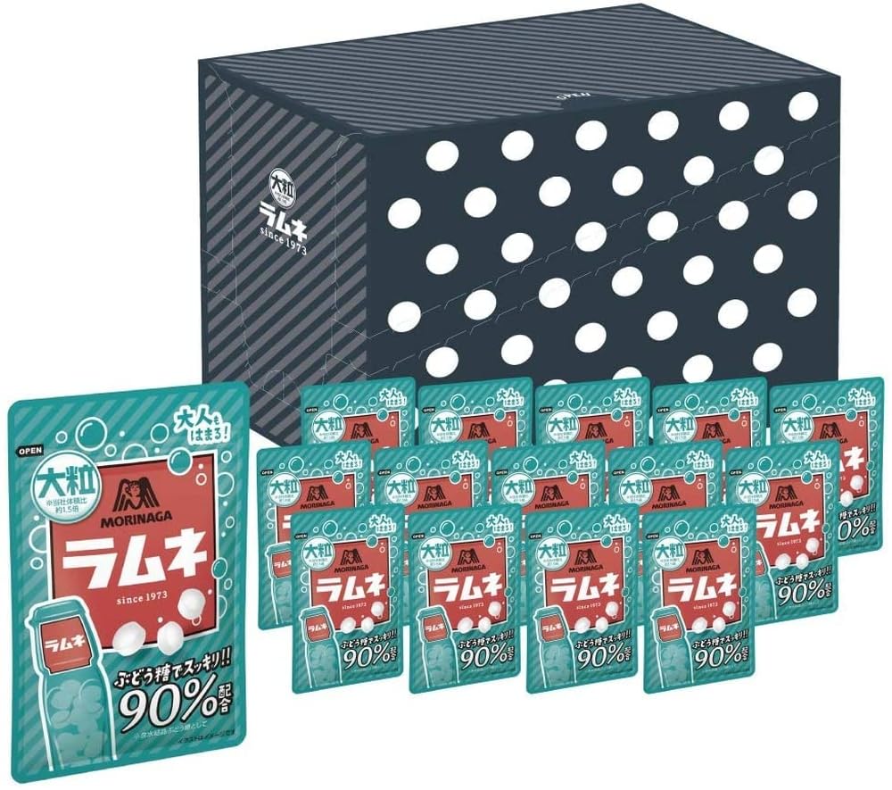 Morinaga Co., Ltd. Large Ramune 15 Bags (Amazon.co.jp Exclusive)