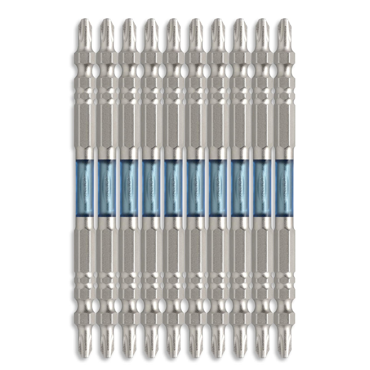 ANEX ARHS-14M Ryuchi Bit, Double-Ended, Slim, Plated Finish +2x110, Bag of 10