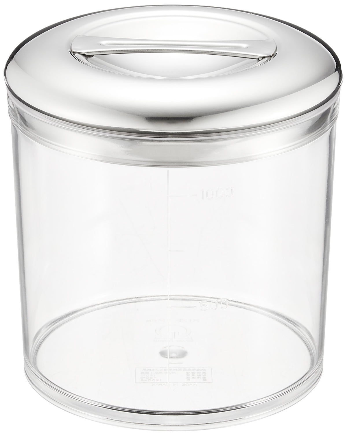 Endo Shoji AKT12012 Commercial Polycarbonate Kitchen Pot, 4.7 inches (12 cm), Polycarbonate Resin, Made in Japan