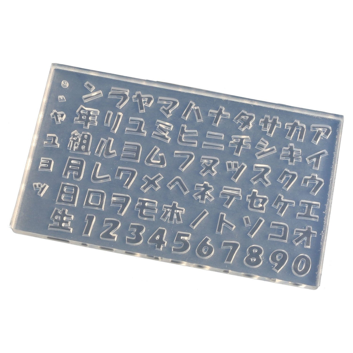 Kameshima Shoten KAM-REJ-562 Word for Resin Crafts, Soft Mold, Letters, Katakana, Pack of 1
