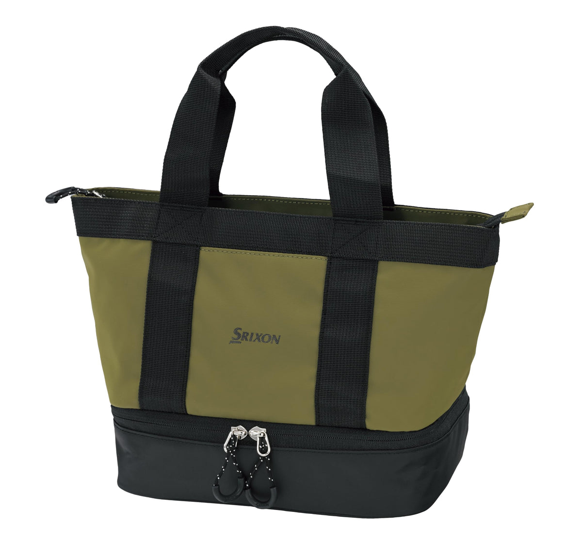 DUNLOP GGF-B6011 SRIXON 2-Tier Tote Bag, Khaki