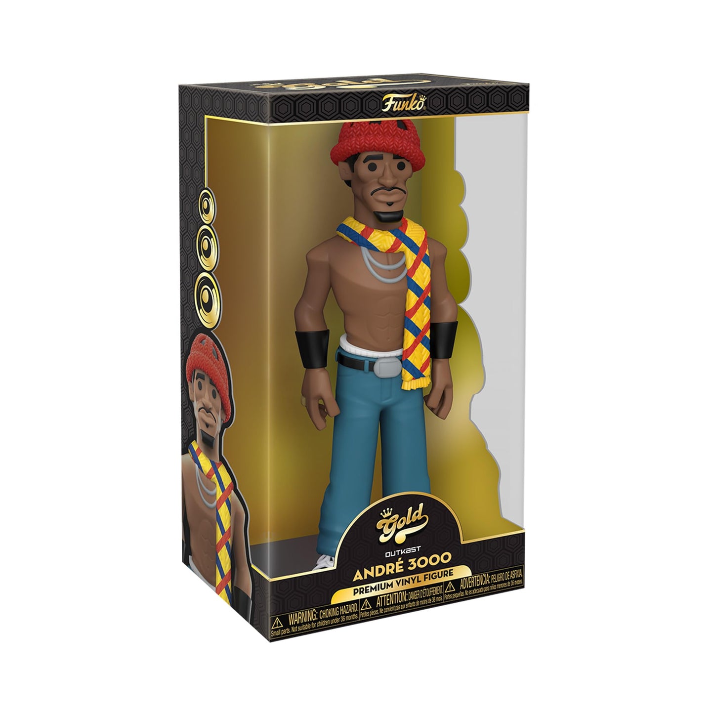 Funko Pop! Vinyl Gold:Outkast - Andre 3000 (Ms. Jackson) 12"
