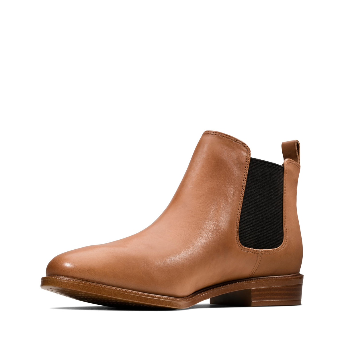 Clarks Women's Taylor Shine Chelsea Boots, Brown (Tan Leather), 3.5 UK
