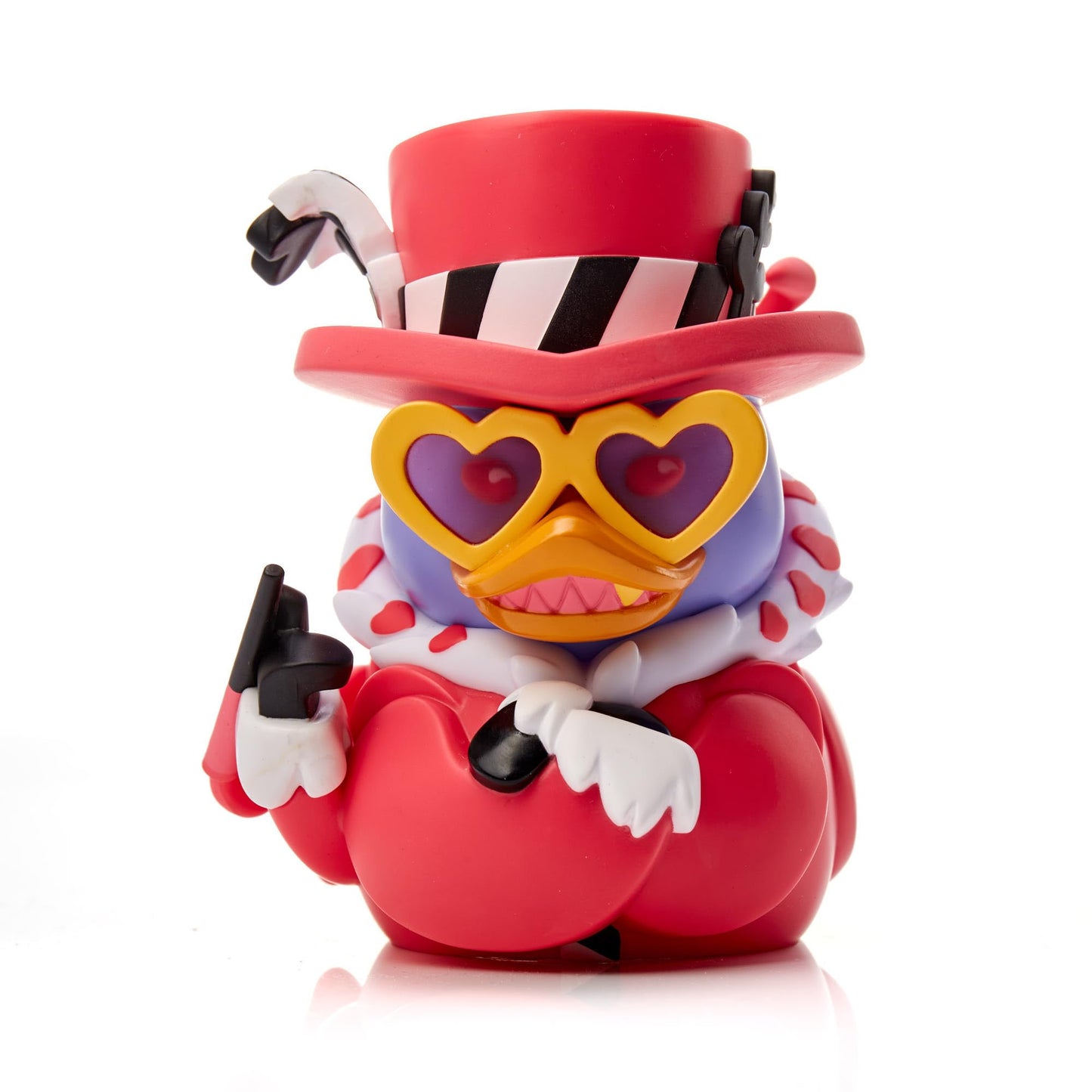 TUBBZ Collectors Edition: Hazbin Hotel - Valentino Cosplaying Rubber Duck Vinyl Figure – Official Collectible for Fans of Hellaverse