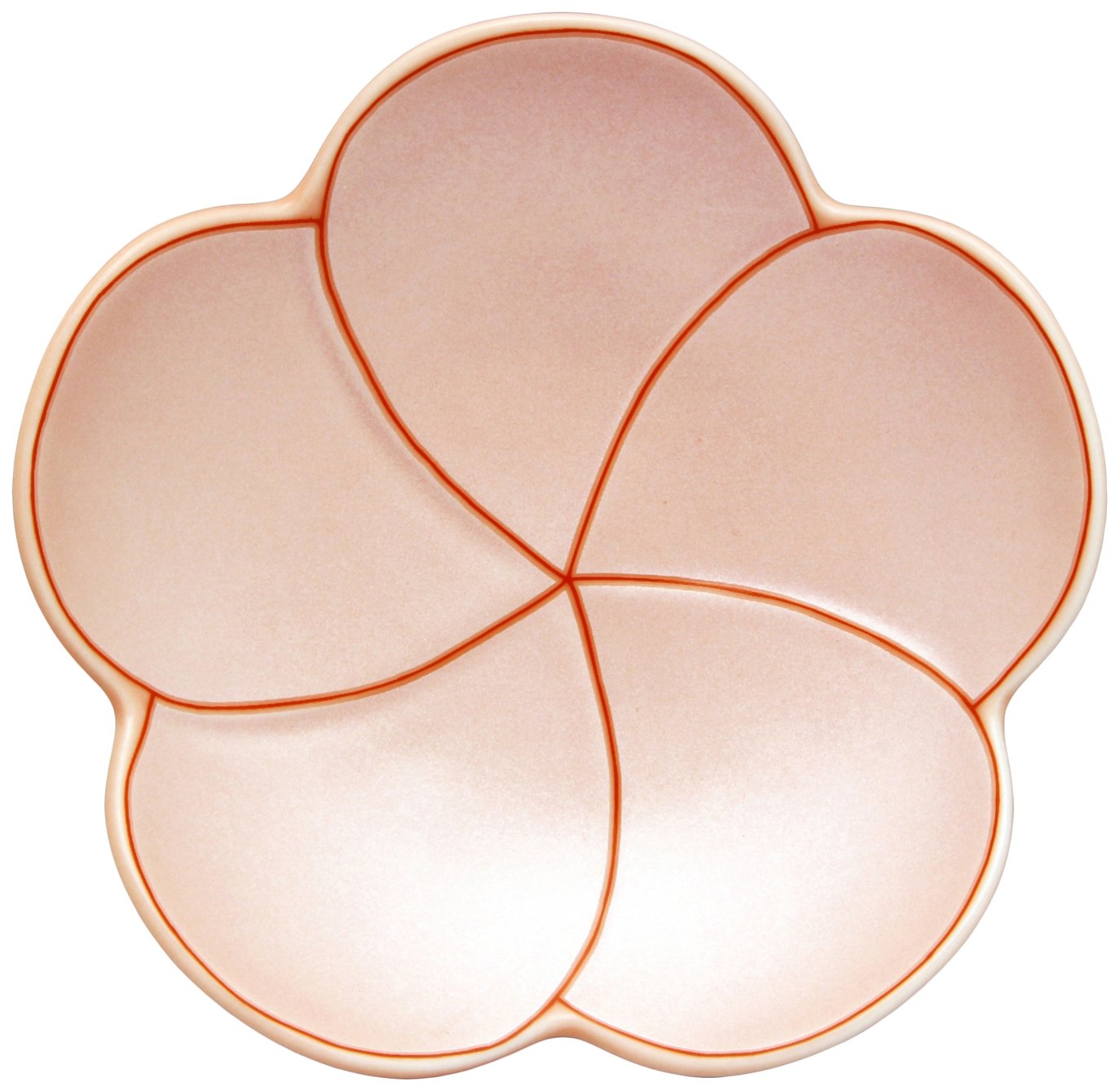 有田焼うつわ紀行(Aritayaki Utsuwa) Arita Pottery 94386 Koraku Kiln 4 Inch Dish, Akebono Glazed Silver Twist Plum