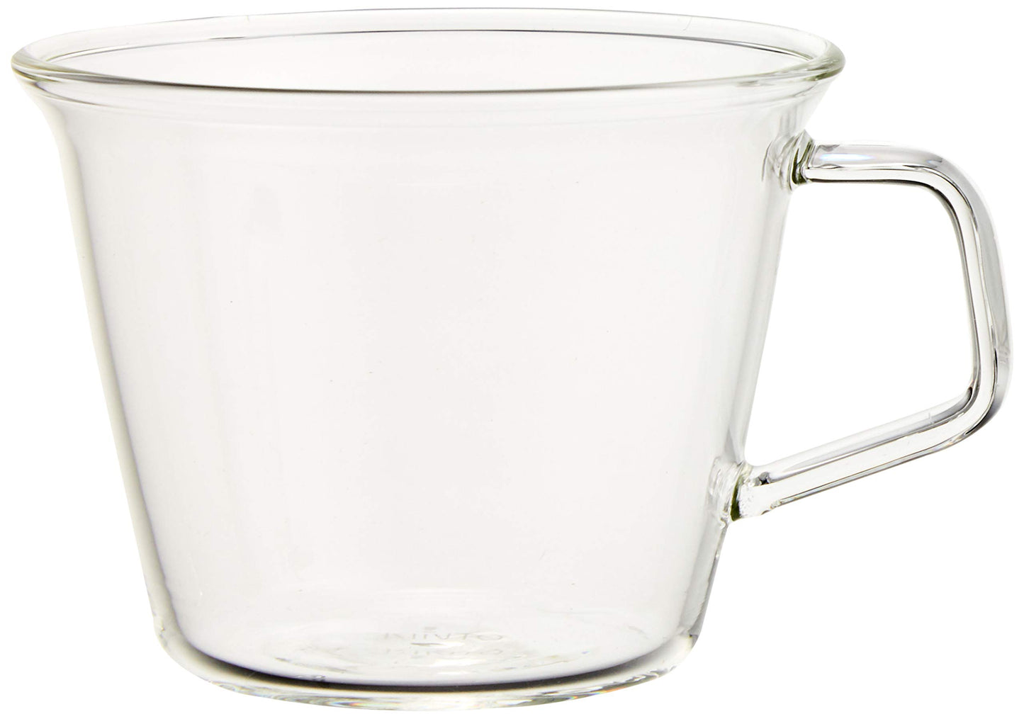 KINTO 8433 CAST Espresso Cup, 3.4 fl oz (90 ml), Heat-Resistant Glass, Microwave and Dishwasher Safe