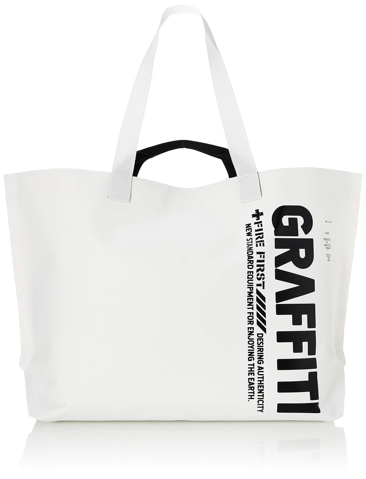 Graffiti GFJ-007 Tote Bag, White