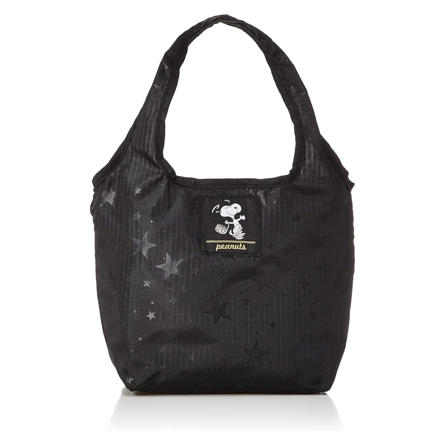 Sifle ECO0119 PN27 Character Folding Eco Bag, Star Black