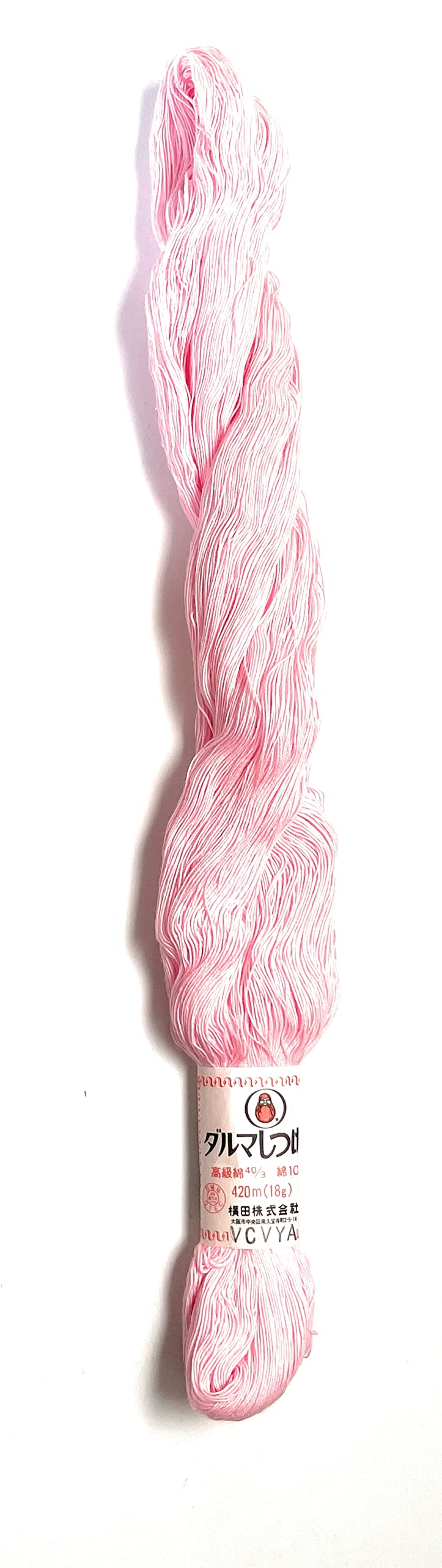 Yokota Daruma Basting Thread Cotton (Pink)