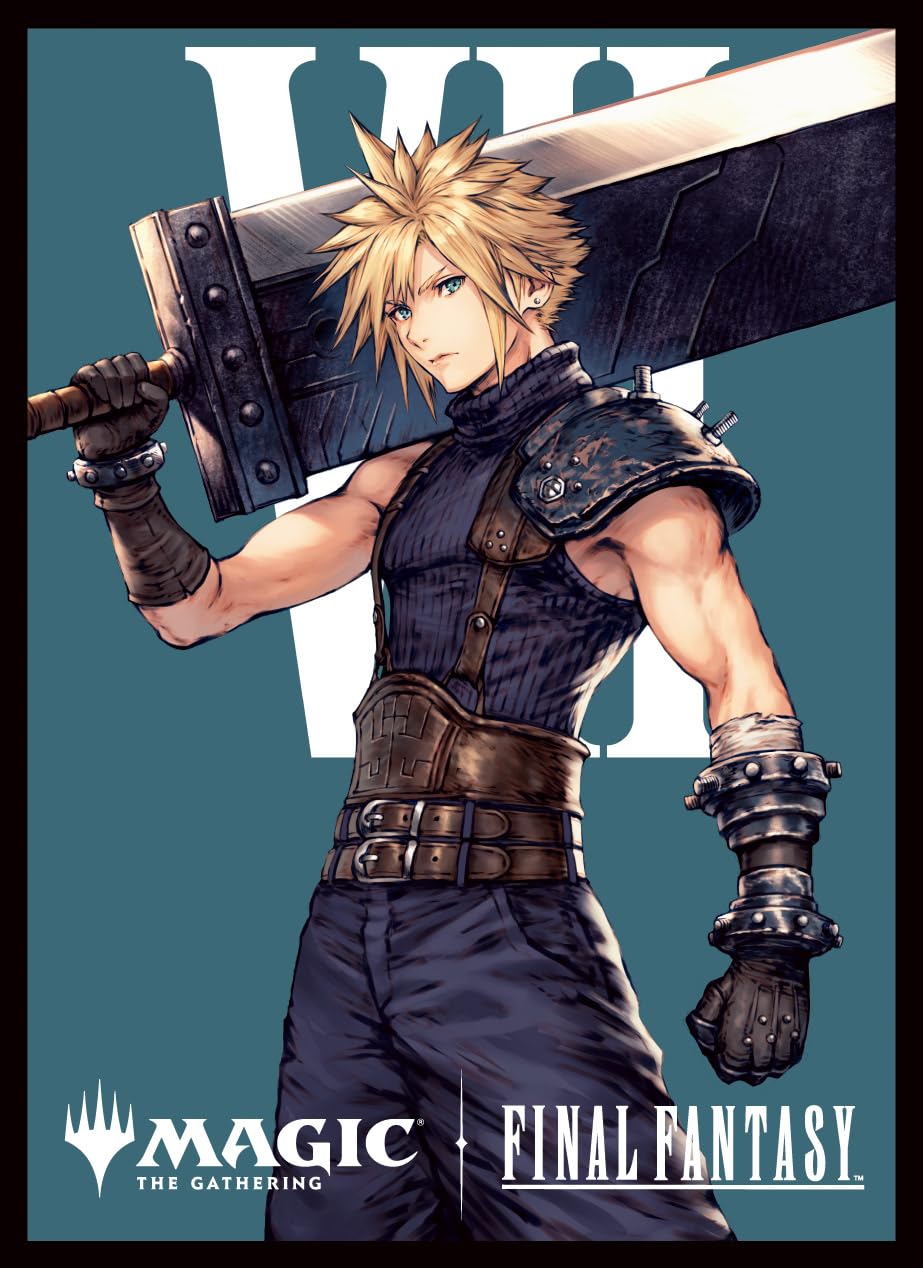 Magic: The Gathering - Final Fantasy Players Card Sleeve Character Borderless Edition Former Soldier, Cloud MFS-31