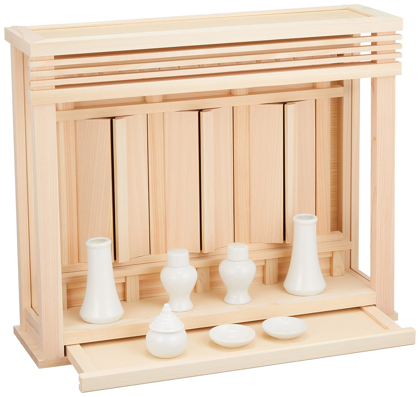 神棚の里(Kamidananosato) Shrine Modern Kagura Board Door Box Shrine Modern Shrine Shrine Set
