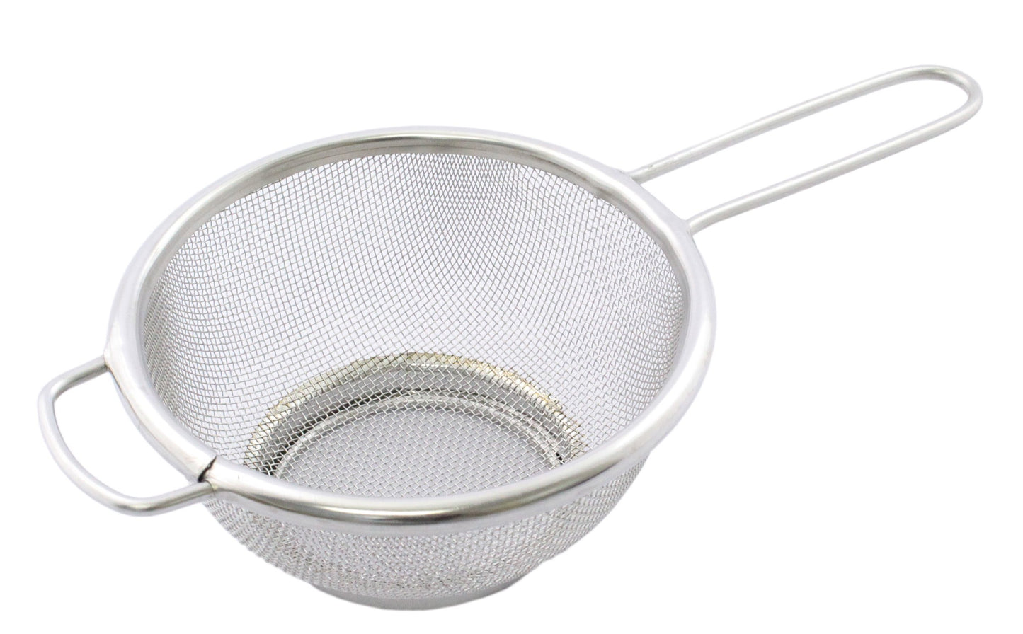 Inoue Kaami Industrial Strainer 8.7 inches (22 cm), Bottom Included, 18-8 Stainless Steel, Made in Japan