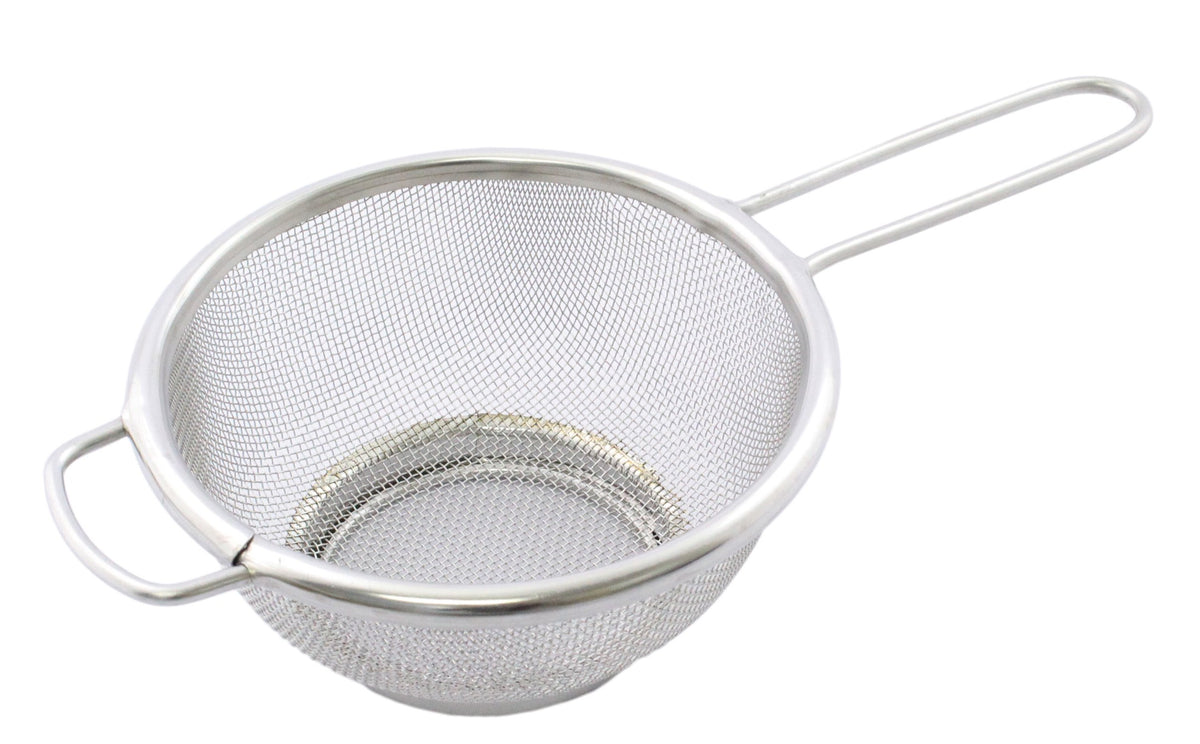 Inoue Kaami Industrial Strainer 5.1 inches (13 cm), Bottom Included, 18-8 Stainless Steel, Made in Japan
