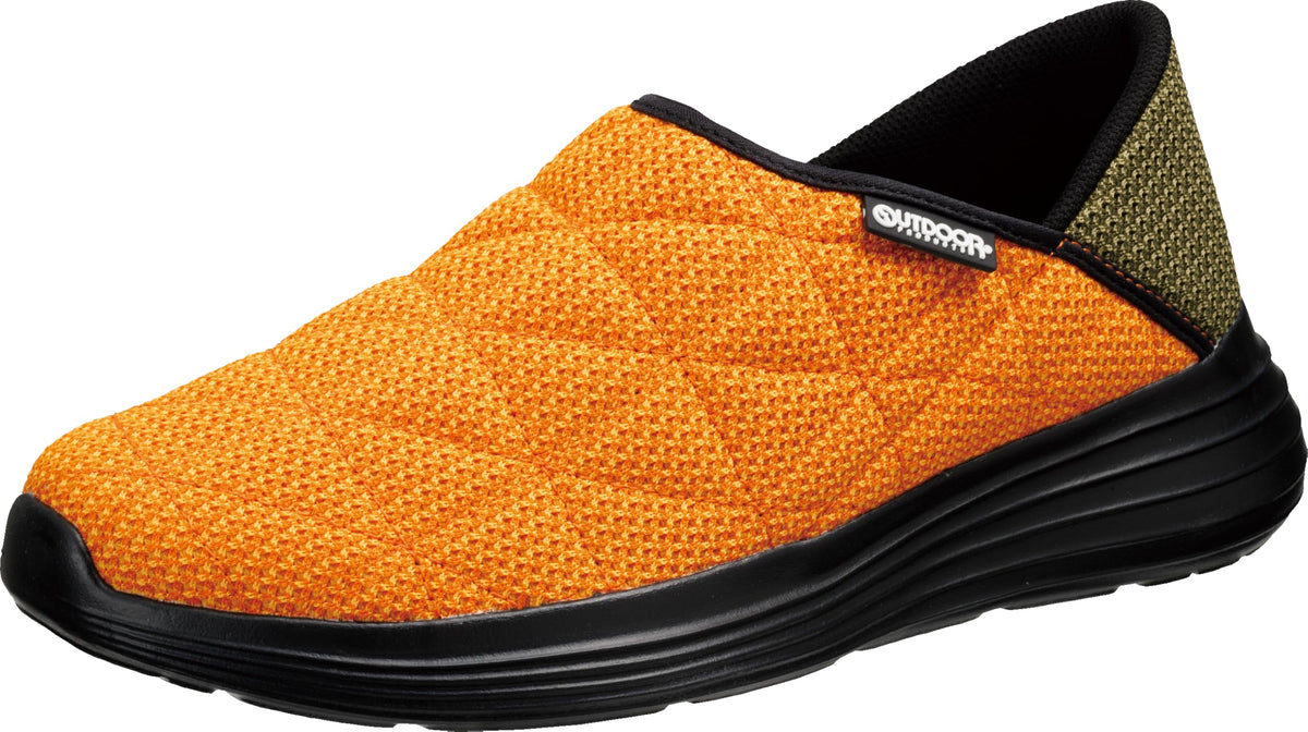 ASAHI(アサヒ) Men's Slip-on, Orange, 24.0 cm 3E