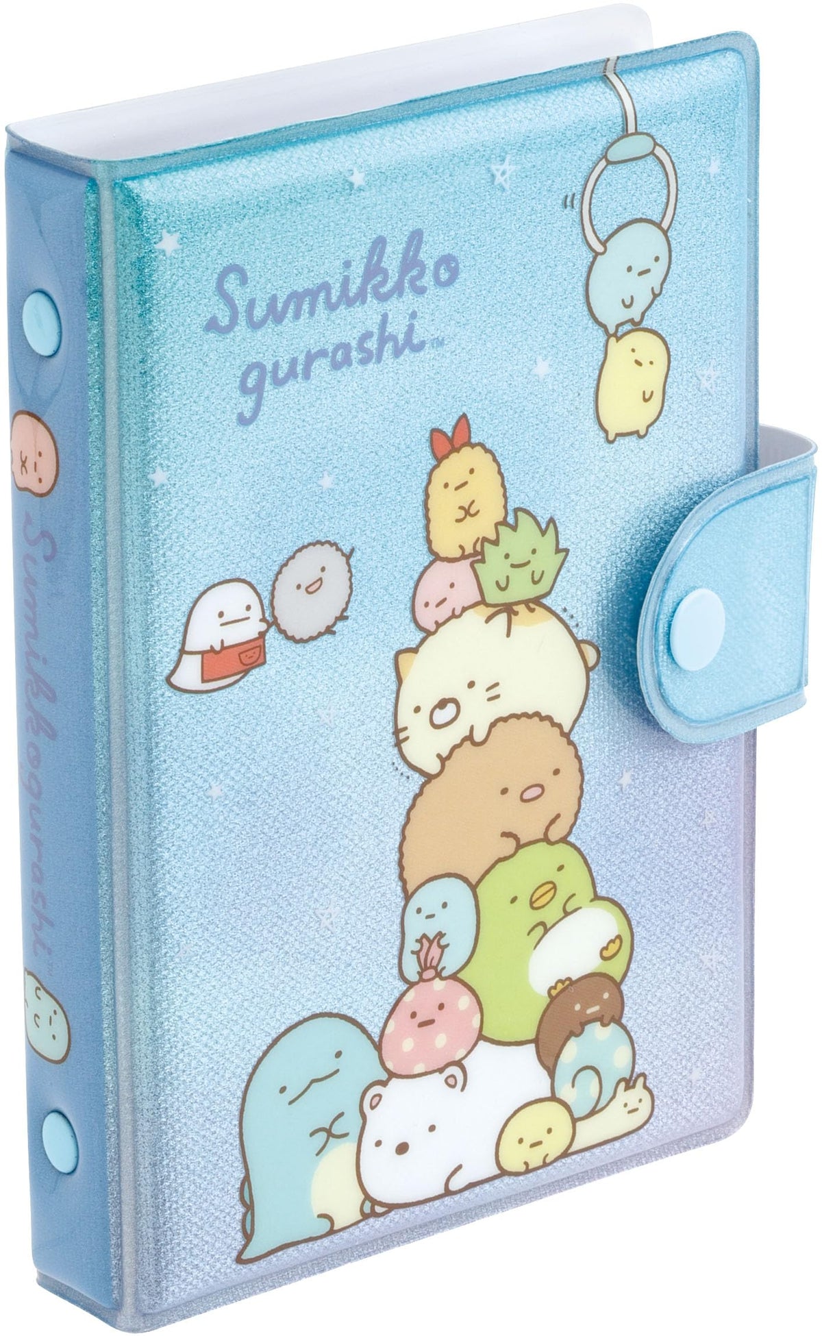 San-X Sumikko Gurashi Funofui Seal Binder SE68705 H6.1 x W4.3 x D0.8 inches (155 x 110 x 20 mm)