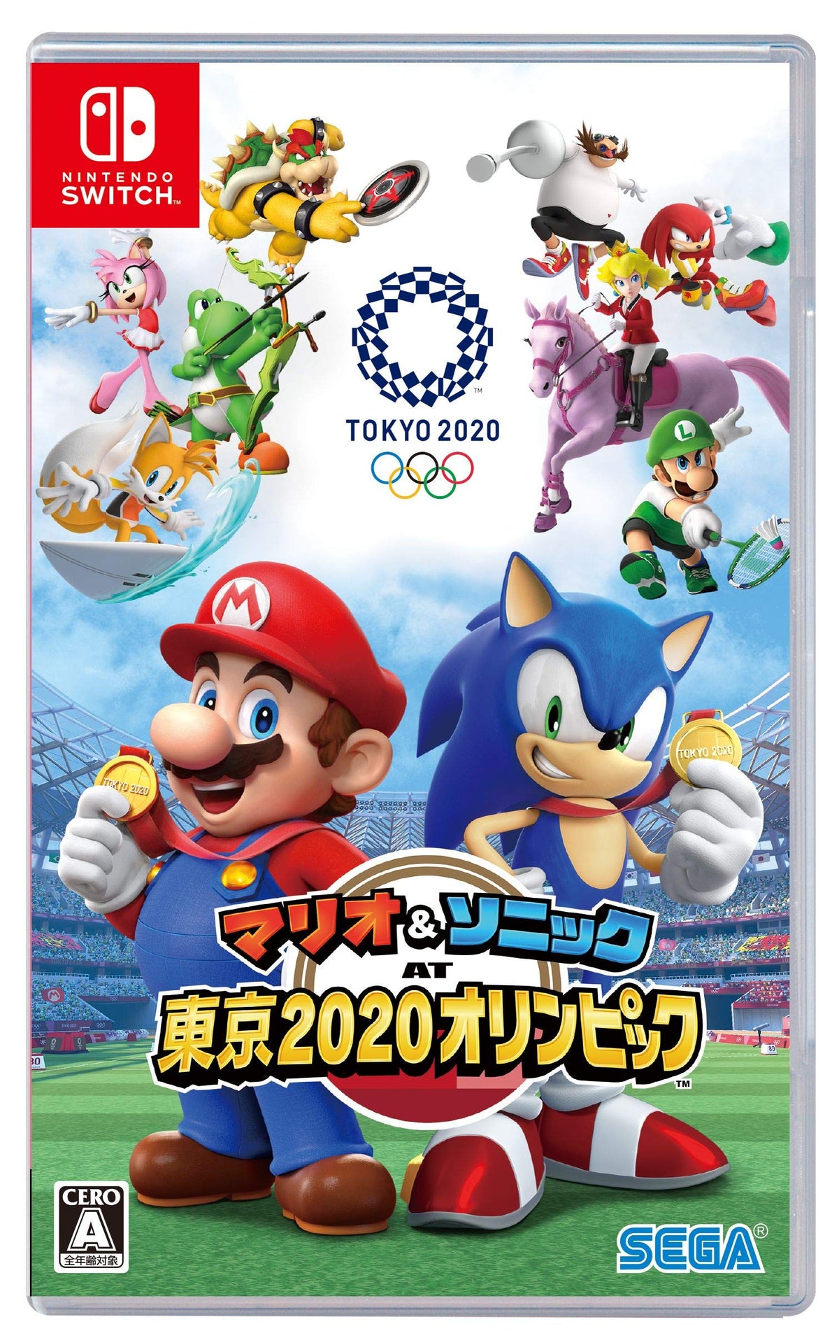 Mario & Sonic AT Tokyo 2020 Olympics (TM)-Switch Japanse Ver. (Non-US Version)