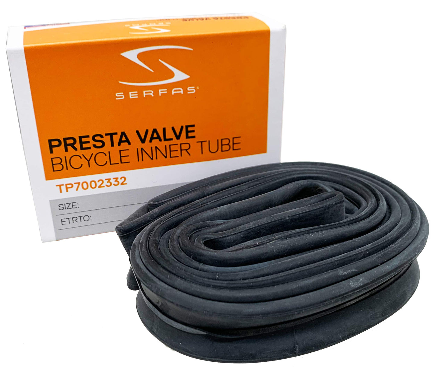 SERFAS Bicycle Tube 26 Inch X 4.0/4.9 33MM AV Schrader Type