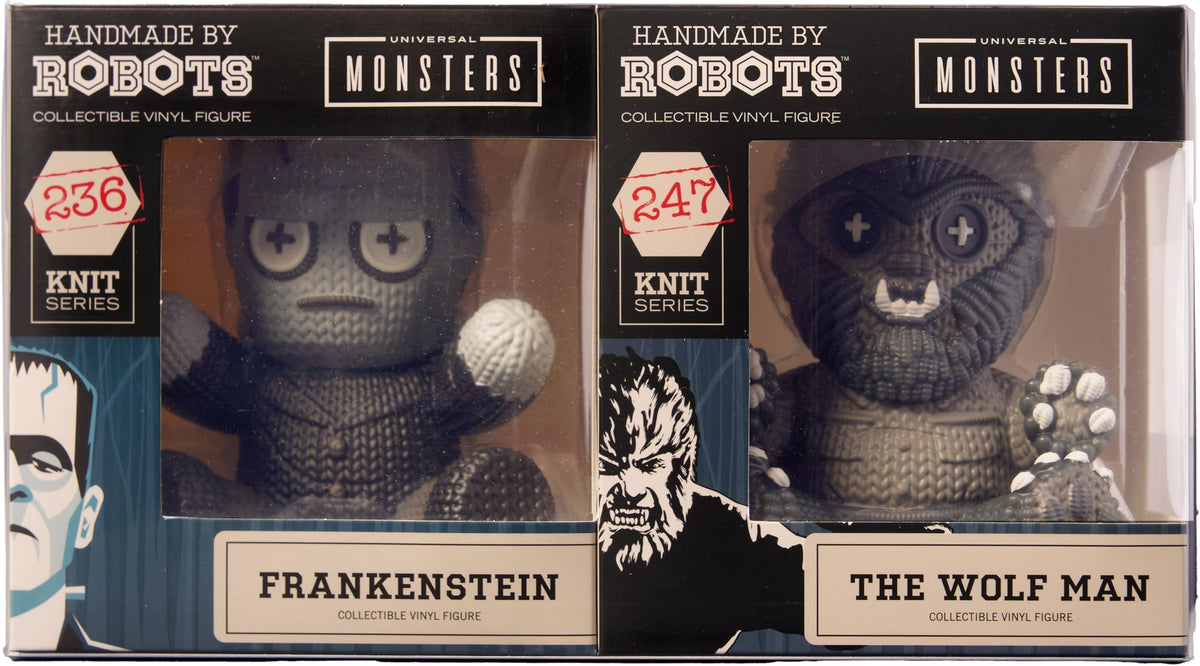 Handmade by Robots - Universal Monsters - Frankenstein & Wolf Man 2-Pack