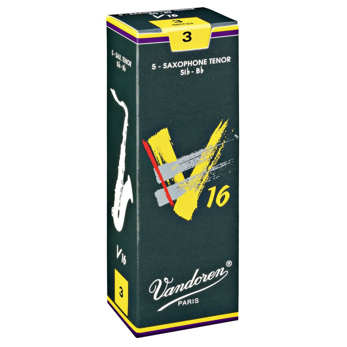 Vandoren SR7215 Tenor Sax V16 Reeds Strength 1.5; Box of 5