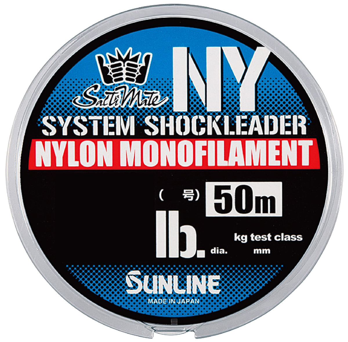 Sunline NY System Shock Leader Nylon 50m 100lb (9383)