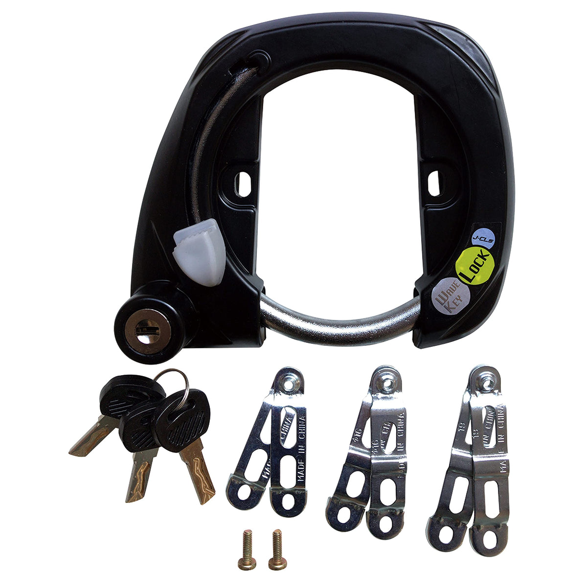 JC-070CLB BK Aluminum Diecast String Lock, Black