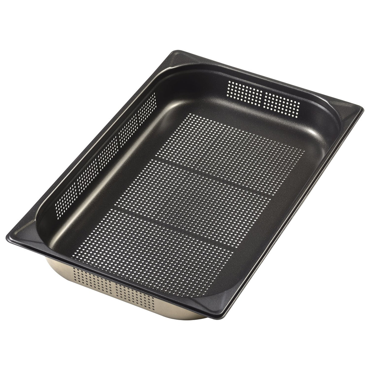 MTI 18-8 Nonstick GN Pan II Perforated 1/1 65mm