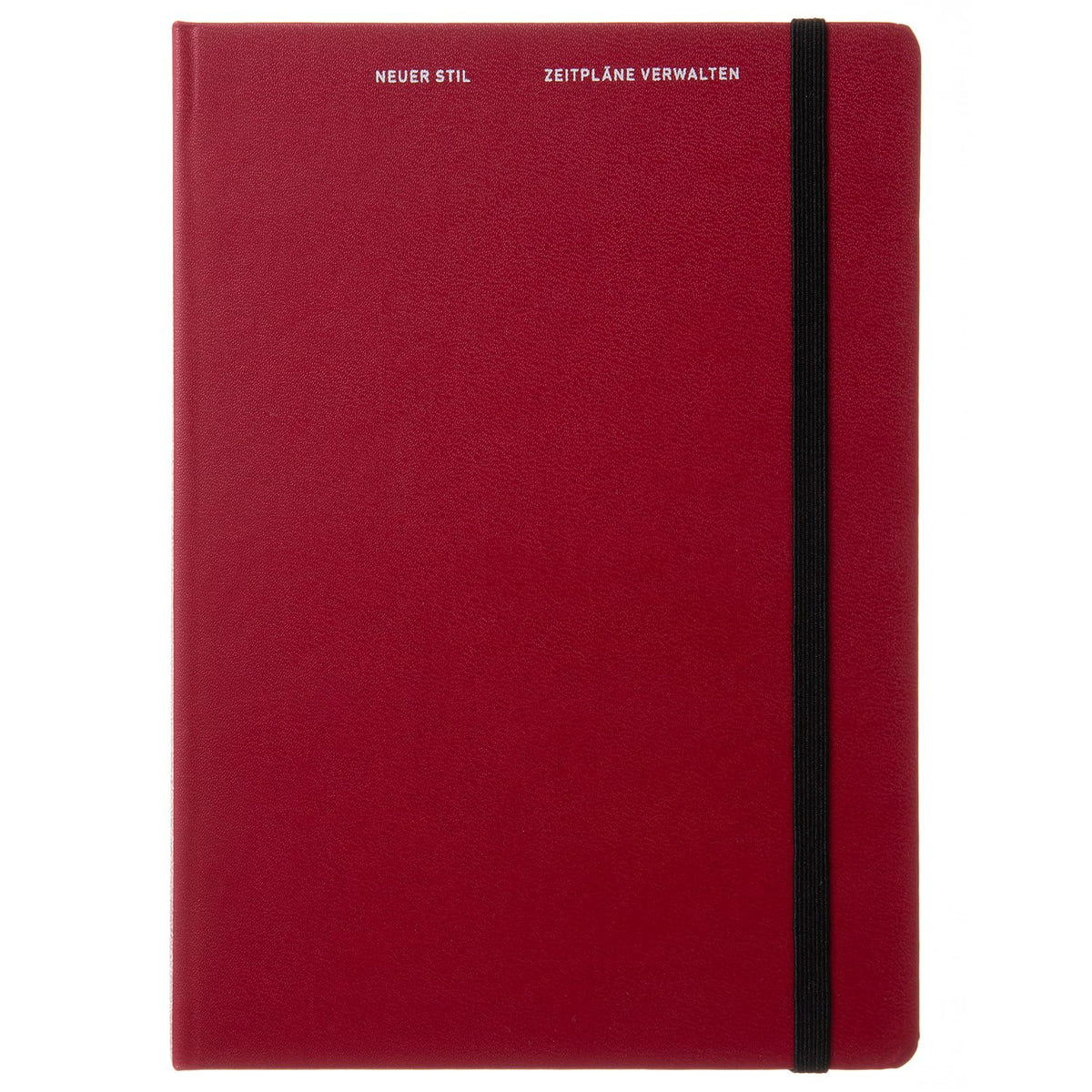 Laconic LWM09-230WI Notebook, Starts March 2026, B6 Weekly Hardcover, Wine