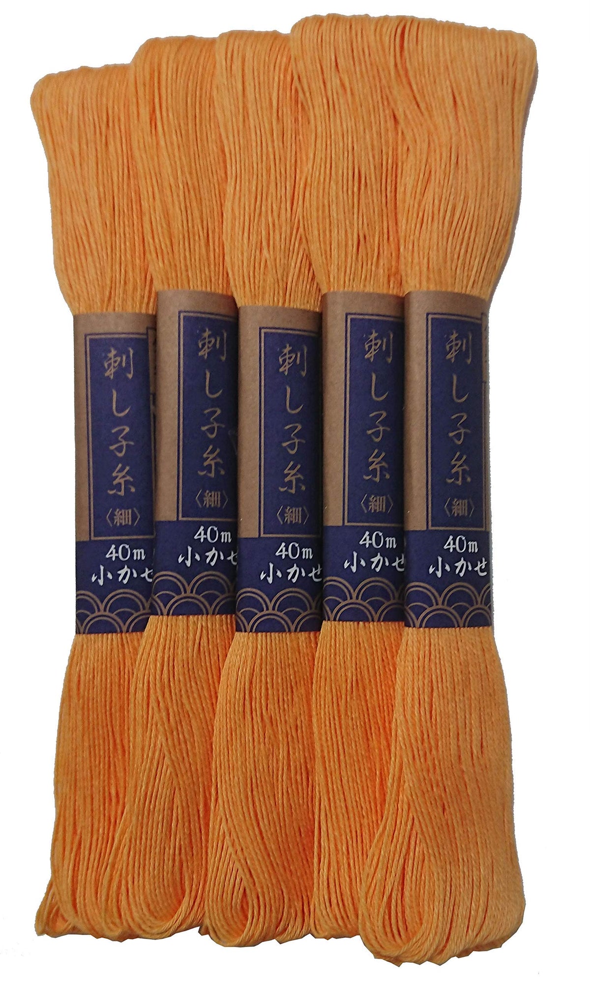 Sashiko Thread 40m 5x1 (Golden Yellow)