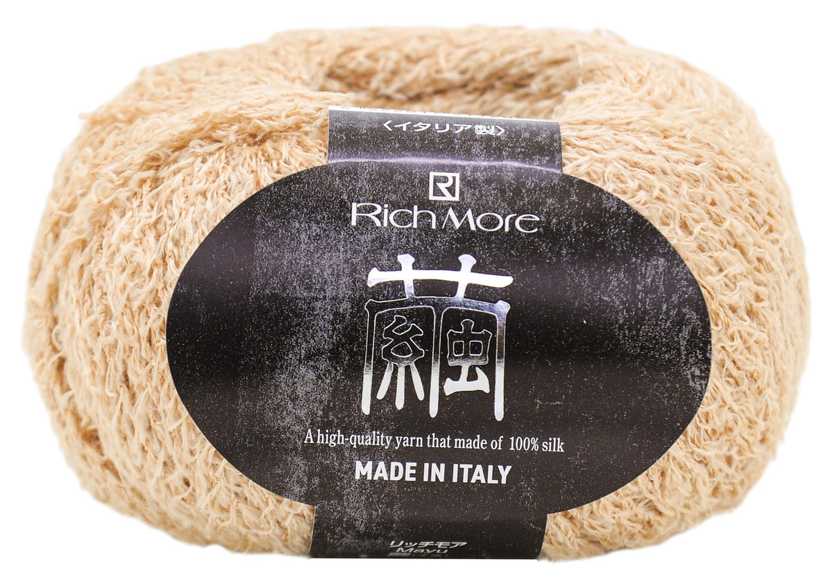Hamanaka 3871 Richmore Yarn Cocoon COL. 3 Pale Orange 0.9 oz (25 g) Approx. 49.8 ft (132 m)