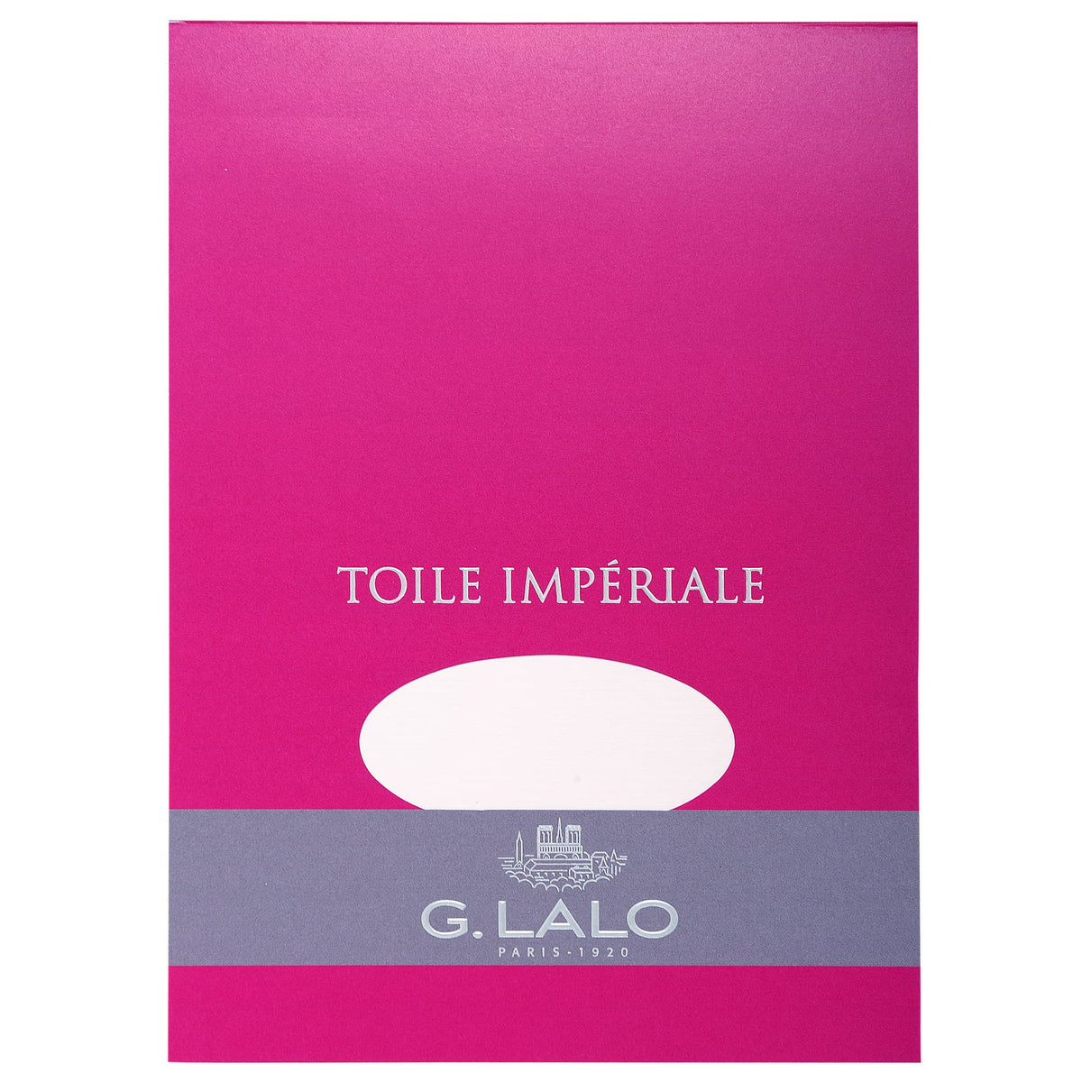 G.Lalo Gl12200 Toile Imperial Stationery 50 Sheets A5 White