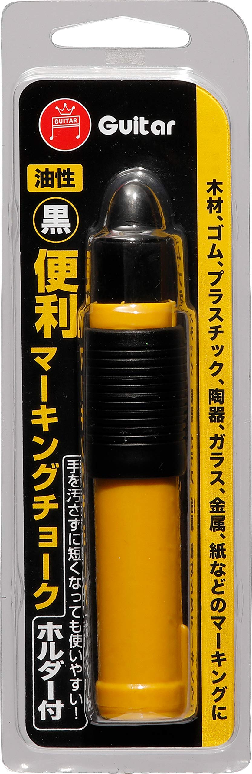 Teranishi Chemical Guitar Convenient Marking Chalk with Holder Black