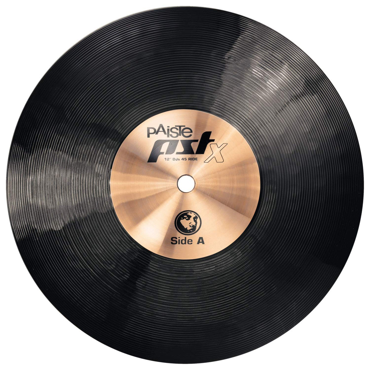 Paiste DJ's 45 Ride Cymbal, PST X Series, Percussion Instrument for Drums, 12"