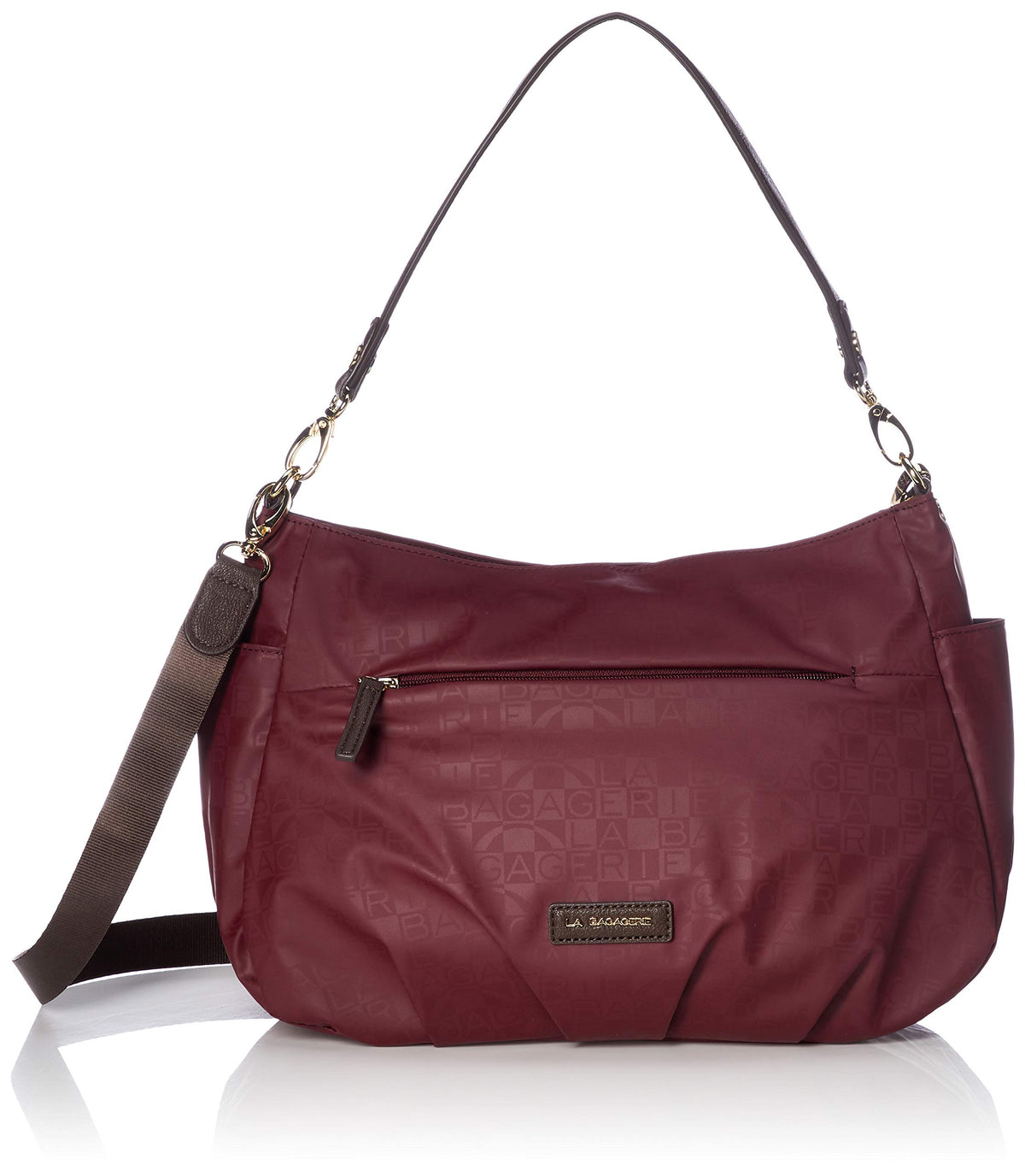 Lava Gagerie B71-09-04 MONOGRAMME 2-Way Shoulder Bag, Women's, Wine