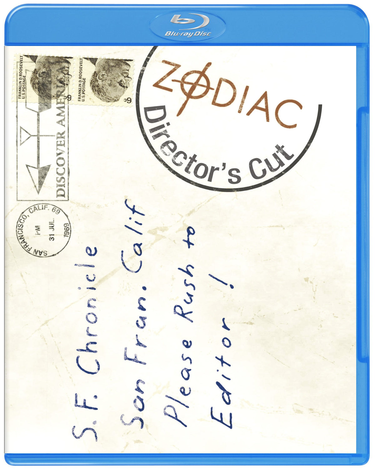 Zodiac Director's Cut Blu-ray