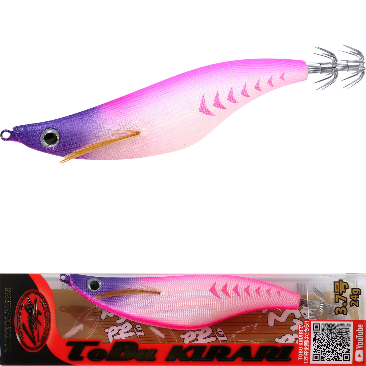 LUCKY CRAFT Tobu Kirari 3.7 GOH, Fishing Bait, Squid Fishing (1036 GB Nanao Saphire)