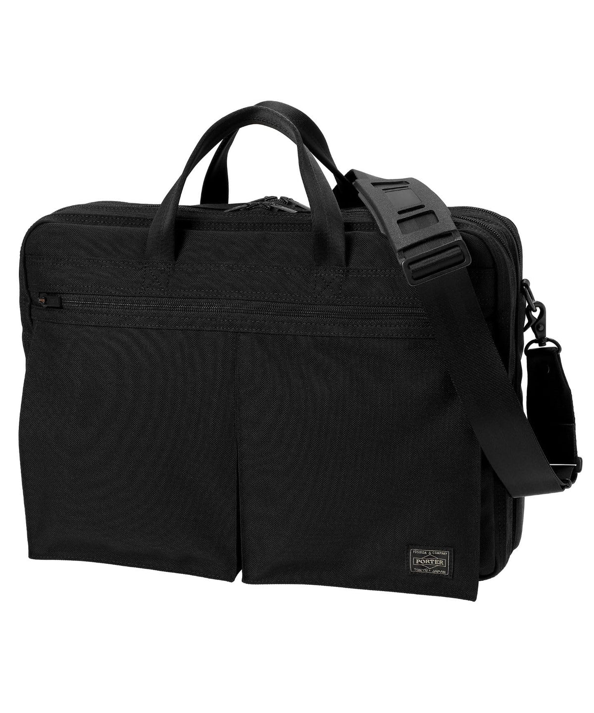 Porter Tension 627-17307 2-Way BRIEFCASE Business Bag, black (10)