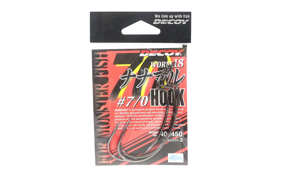 Katsuichi Decoy Worm18 Namaru Hook #7/0