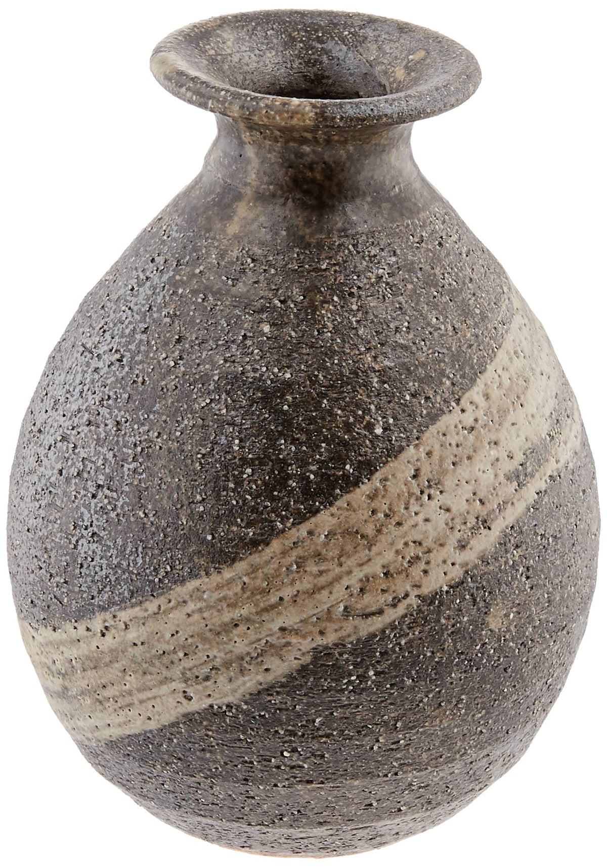 丸伊製陶 MR-3-3138 Tokuri, 450ml, Black Persimmon
