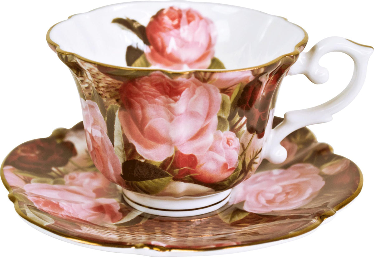 roiyarua-den Cup & Saucer Bone China 37436
